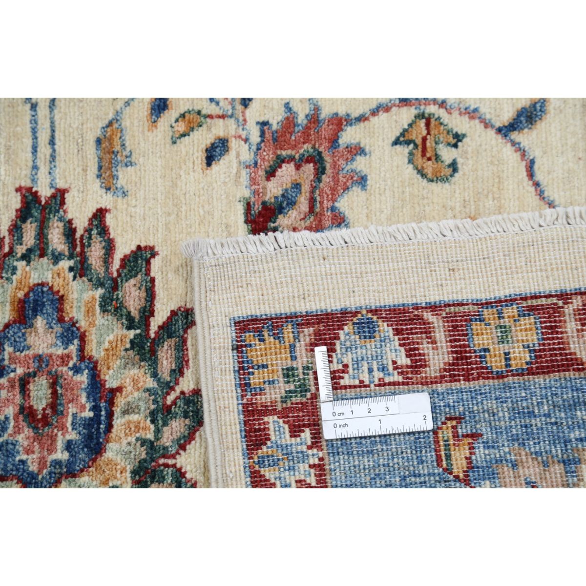 Ziegler 7x9 Handmade Double Knotted Washable Wool Rug - Colorful