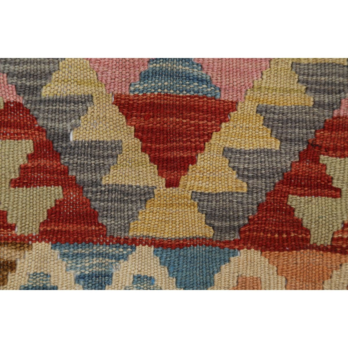Maimana 5x6 Hand Woven Washable Wool Rug - Colorful