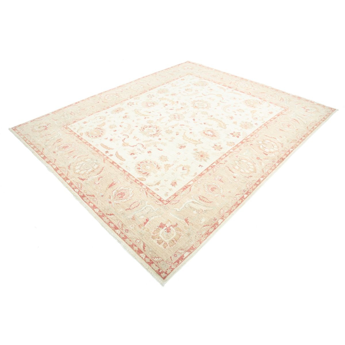 Ziegler 8x10 Handmade Double Knotted Washable Wool Rug - Colorful