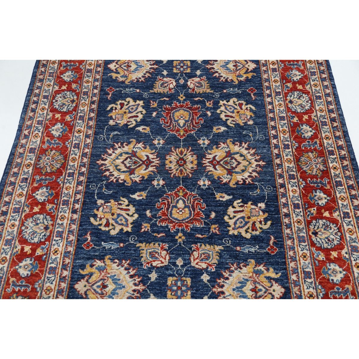 Ziegler 4x6 Handmade Double Knotted Washable Wool Rug - Colorful