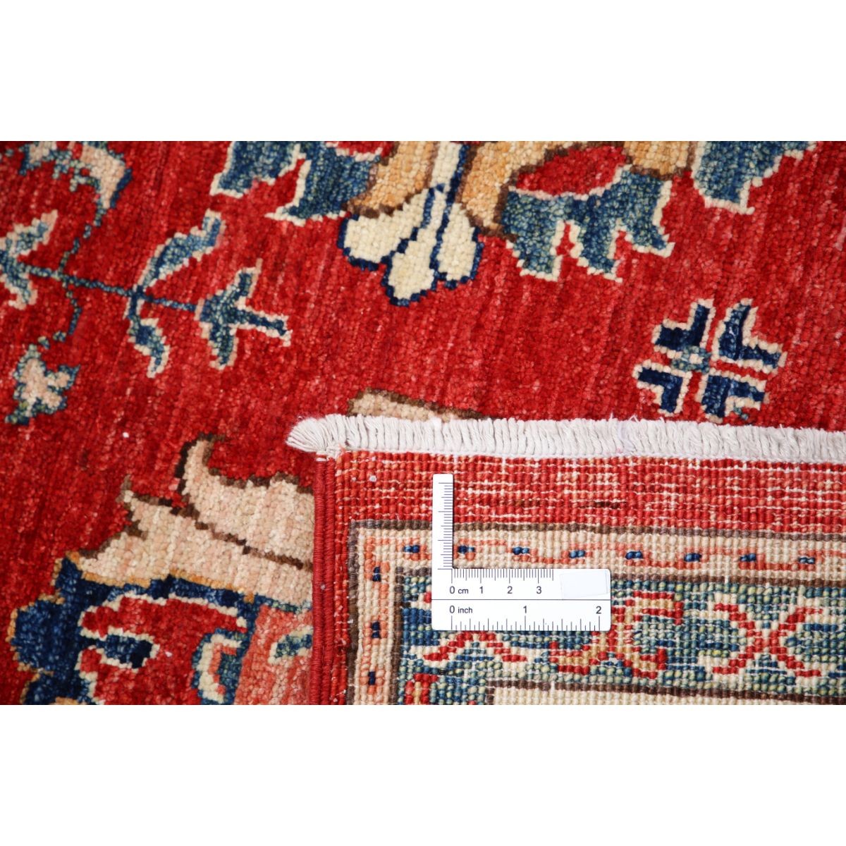 Ziegler 5x7 Handmade Double Knotted Washable Wool Rug - Colorful
