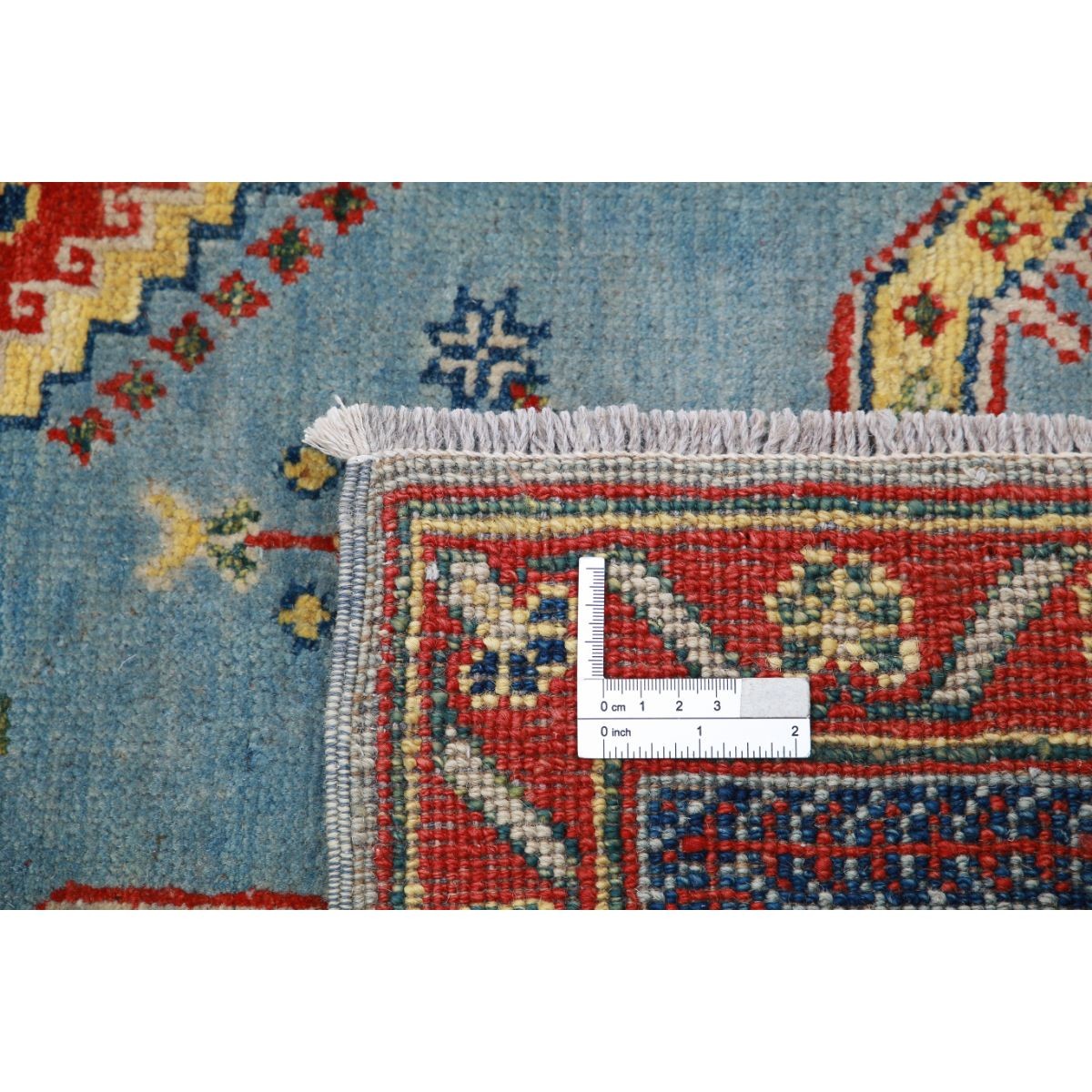 Revival 5x7 Handmade Double Knotted Washable Wool Rug - Colorful