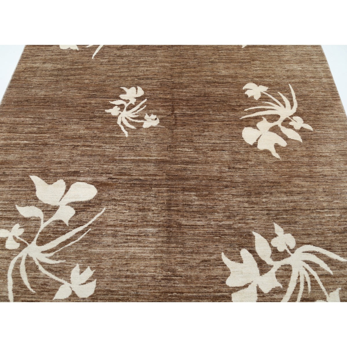 Modcar 7x8 Handmade Double Knotted Washable Wool Rug - Colorful