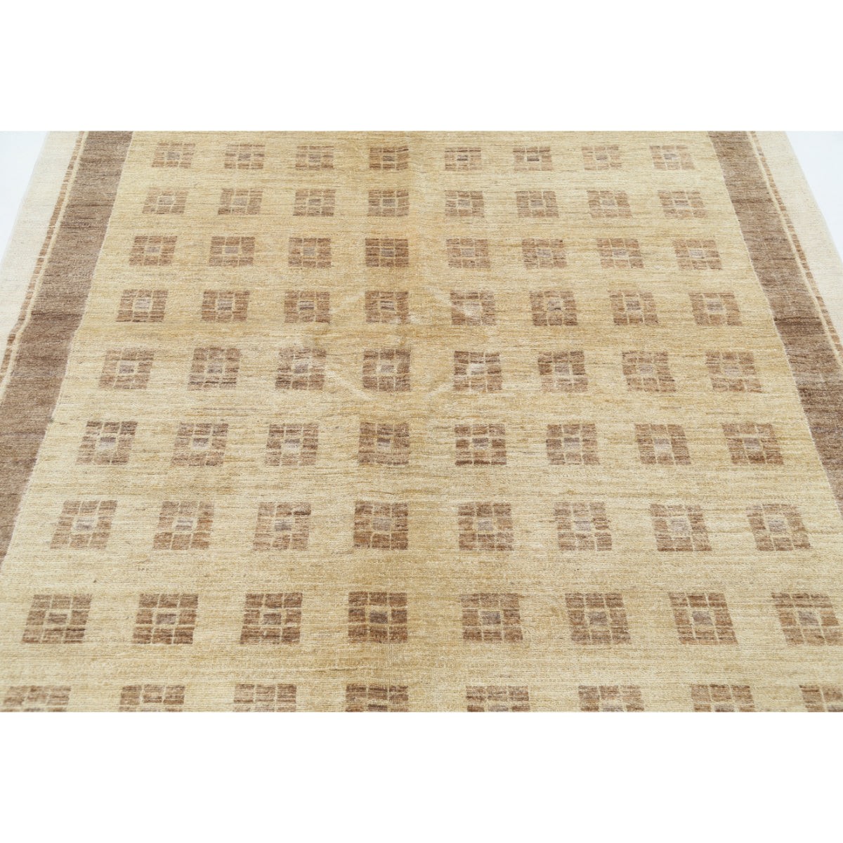 Modcar 6x8 Handmade Double Knotted Washable Wool Rug - Colorful