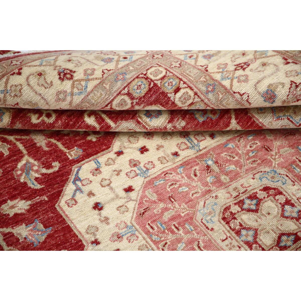 Mamluk 6x8 Handmade Double Knotted Washable Wool Rug - Colorful