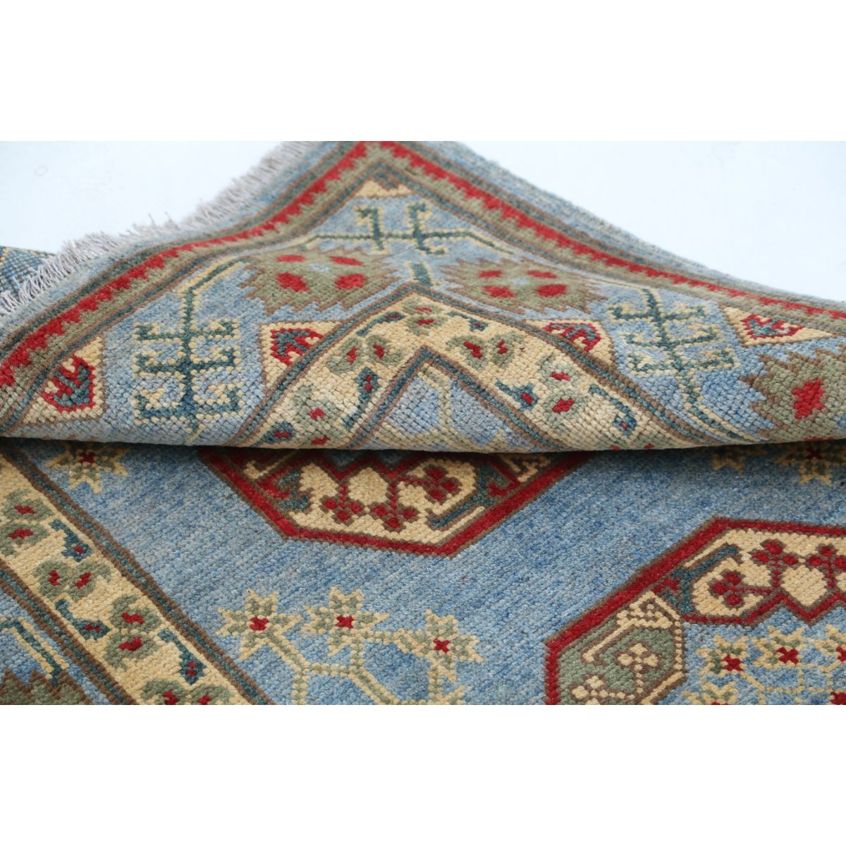 Revival 3x5 Handmade Double Knotted Washable Wool Rug - Colorful