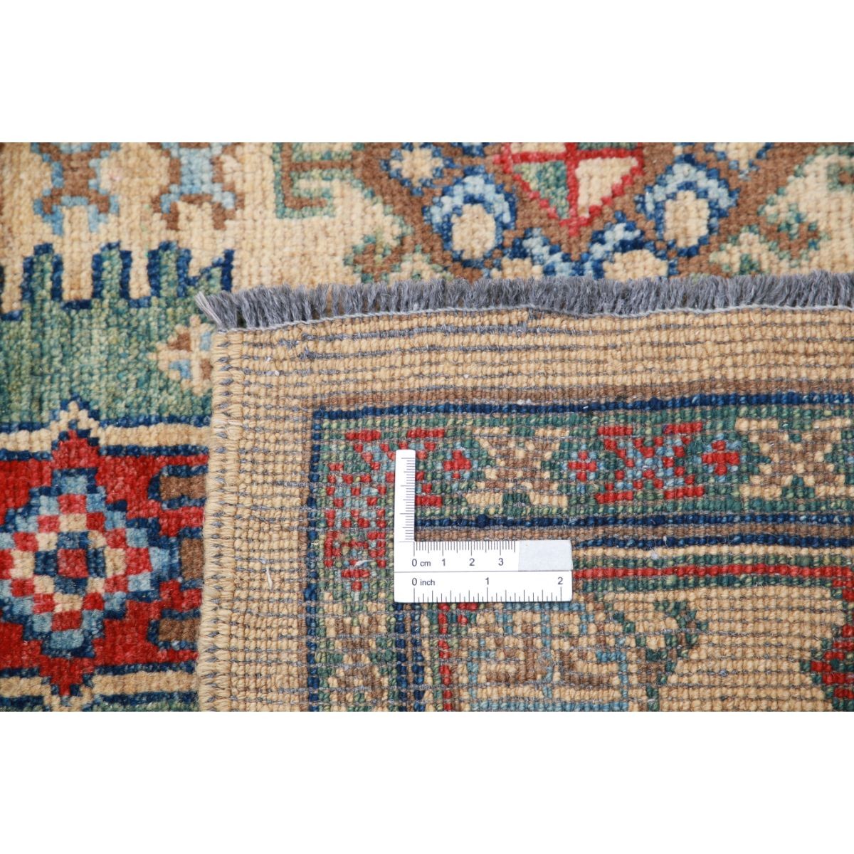 Revival 8x12 Handmade Double Knotted Washable Wool Rug - Colorful