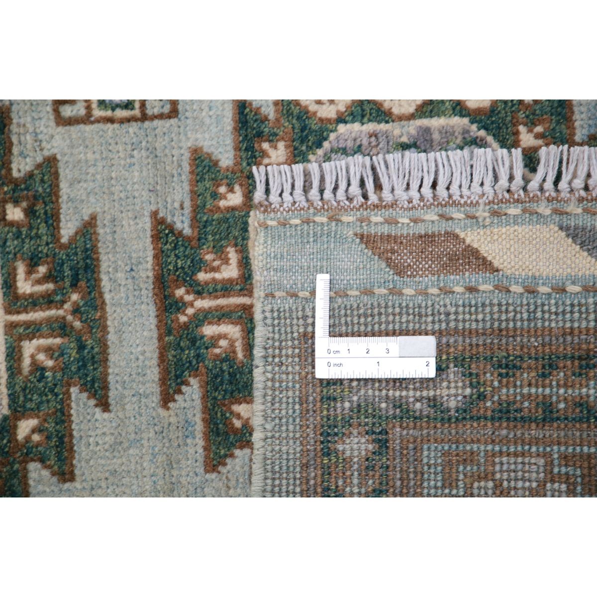 Revival 3x5 Handmade Double Knotted Washable Wool Rug - Colorful
