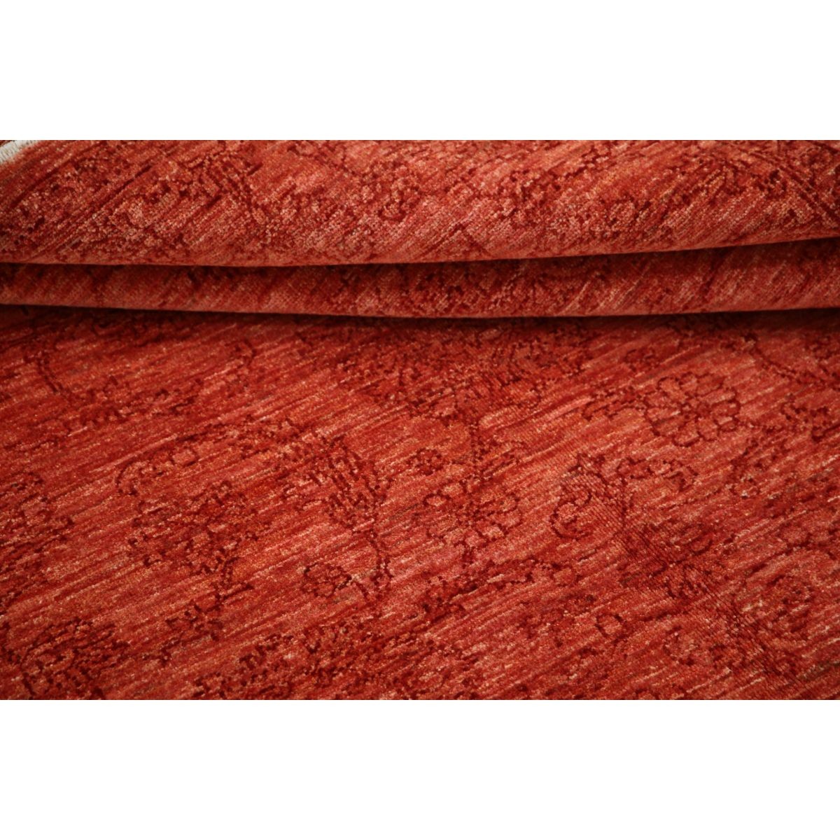 Overdye 6x8 Handmade Double Knotted Washable Wool Rug - Colorful