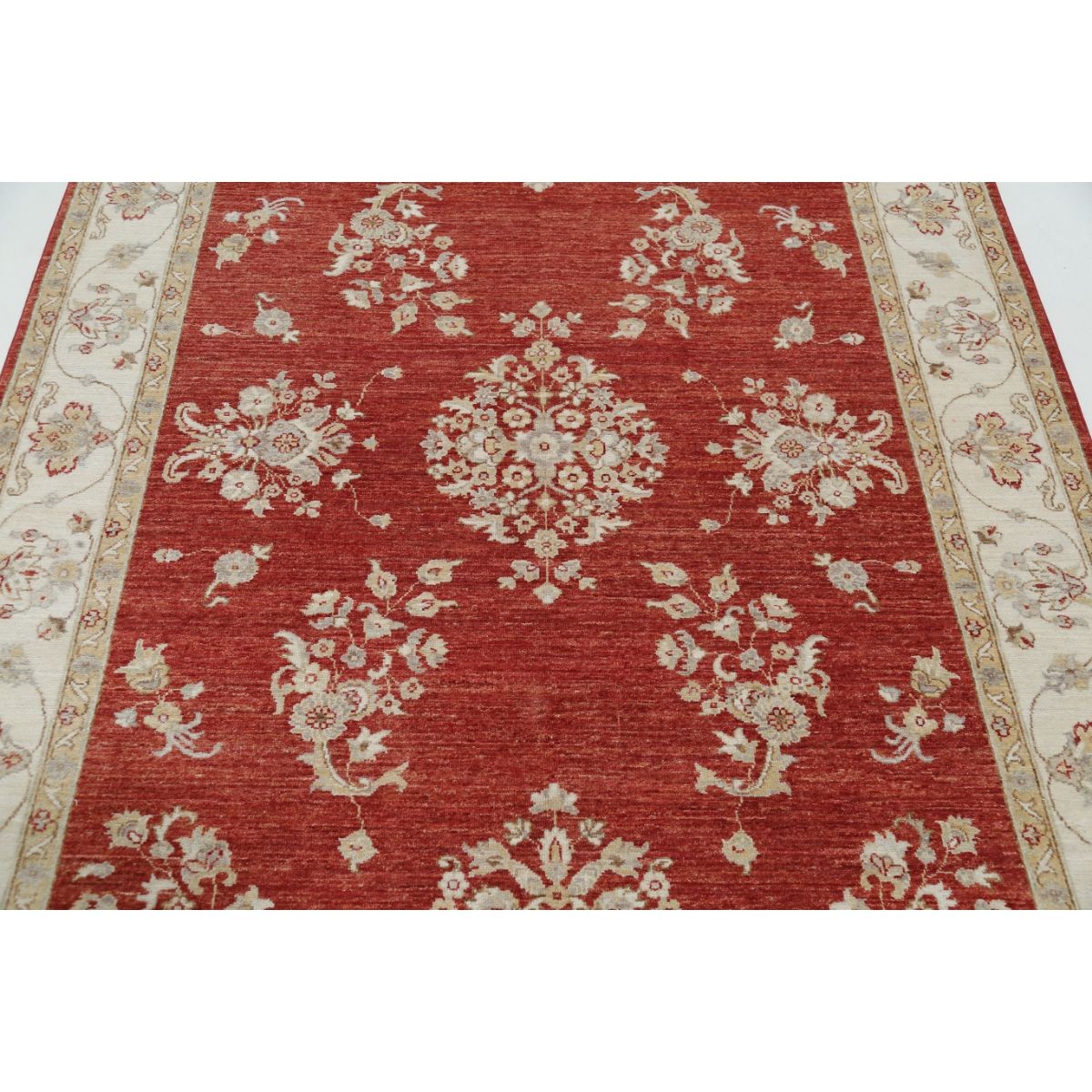 Ziegler 6x8 Handmade Double Knotted Washable Wool Rug - Colorful