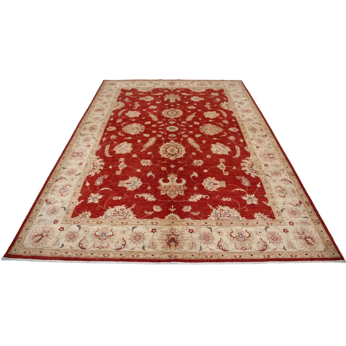 Ziegler 7x9 Handmade Double Knotted Washable Wool Rug - Colorful