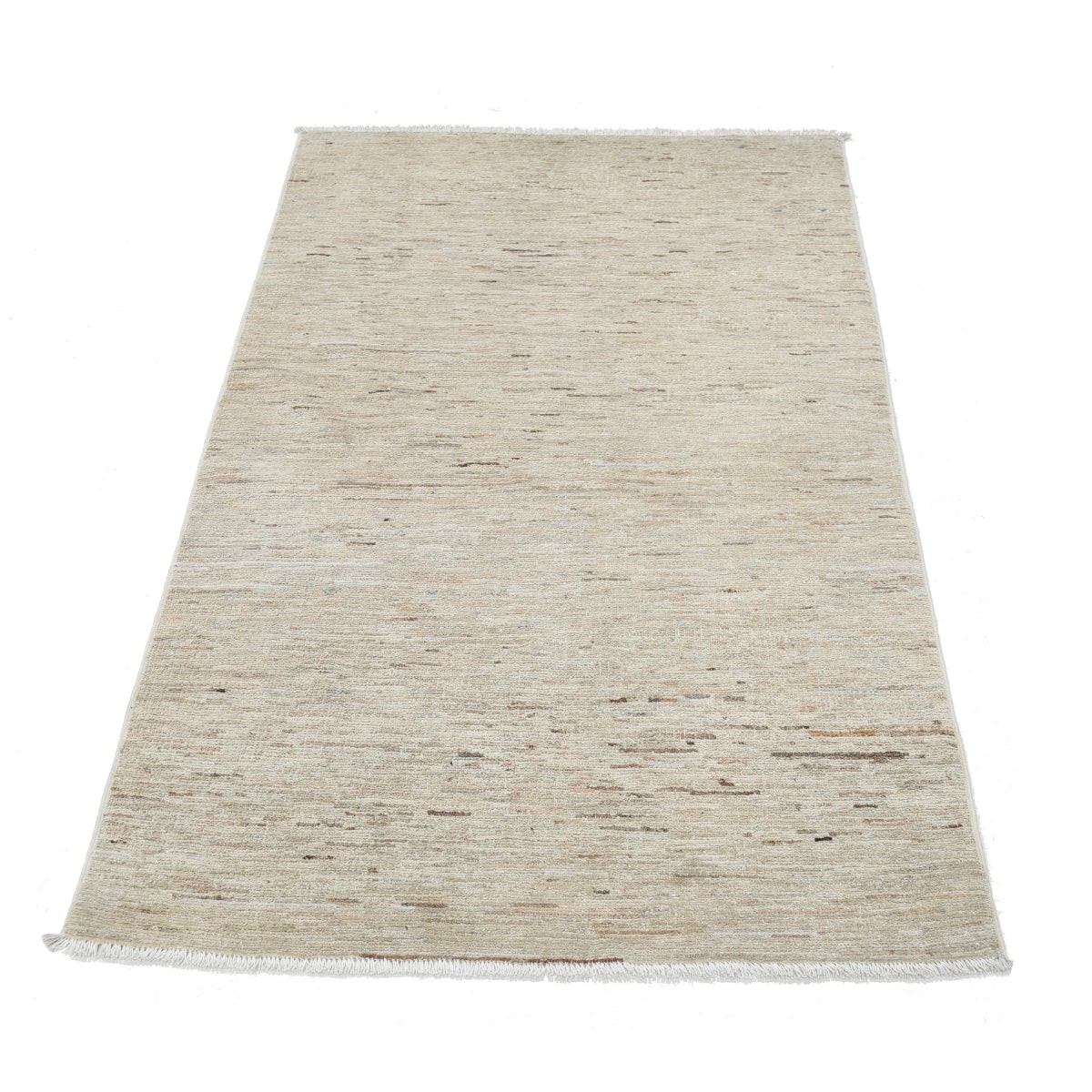 Modcar 3x5 Handmade Double Knotted Washable Wool Rug - Colorful