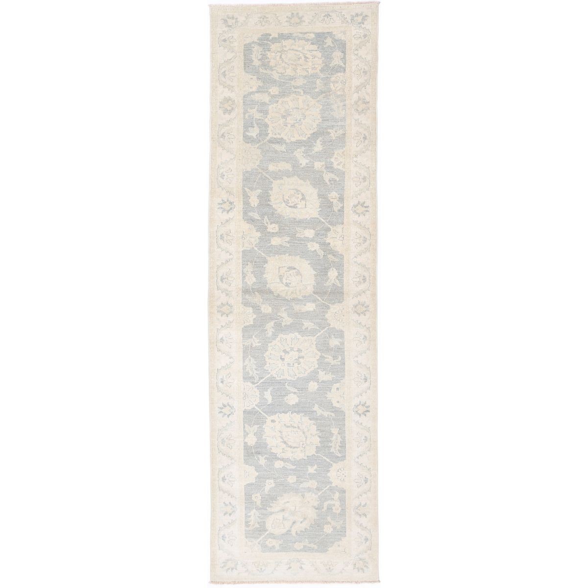 Serenity 3x9 Handmade Double Knotted Washable Wool Runner - Soft Hues
