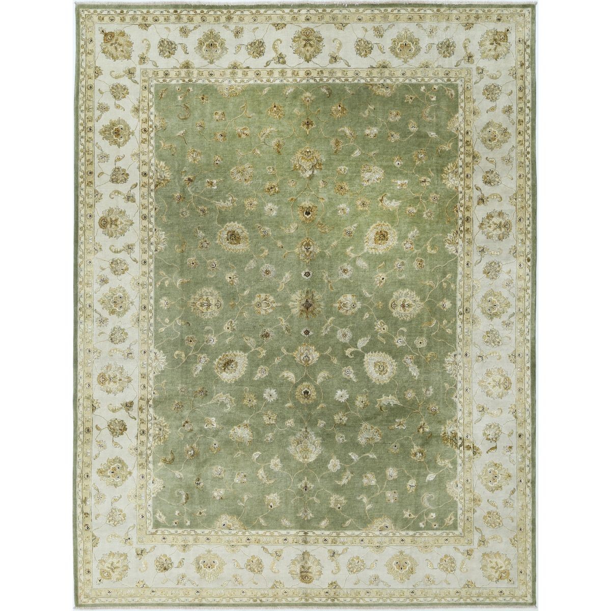 Ziegler 9x12 Handmade Double Knotted Washable Wool Rug - Colorful