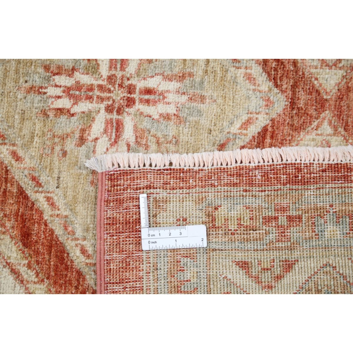 Ziegler 7x8 Handmade Double Knotted Washable Wool Rug - Colorful