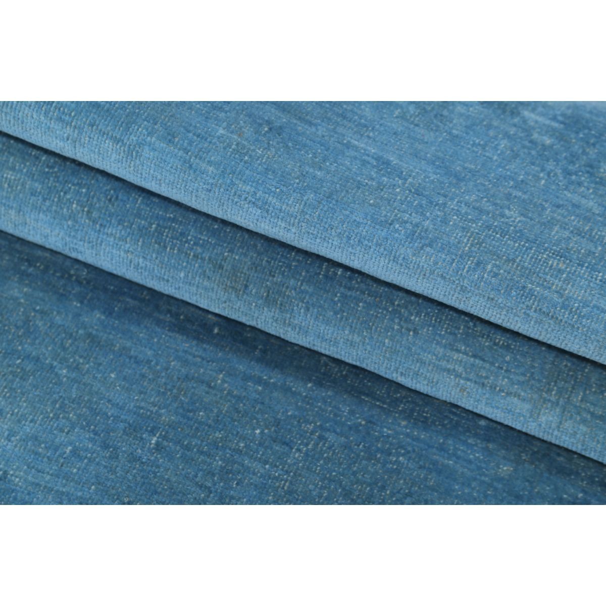 Overdye 3x10 Handmade Double Knotted Washable Wool Runner - Monochormatic