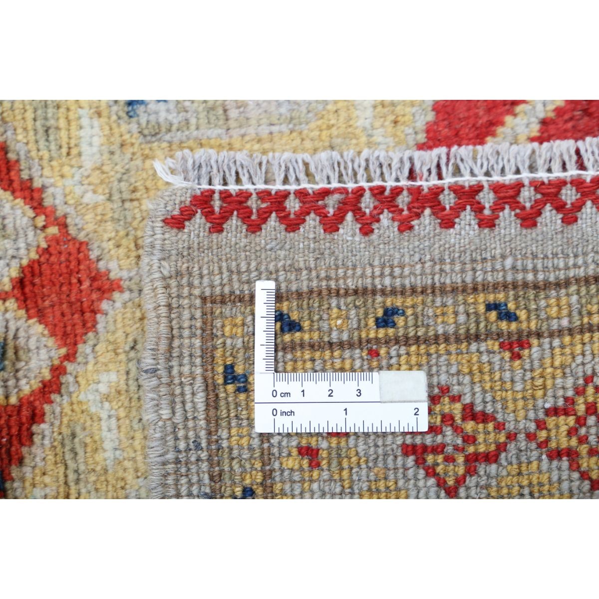 Revival 2x3 Handmade Double Knotted Washable Wool Rug - Colorful