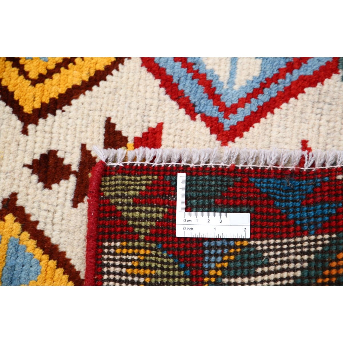 Revival 3x5 Handmade Double Knotted Washable Wool Rug - Colorful