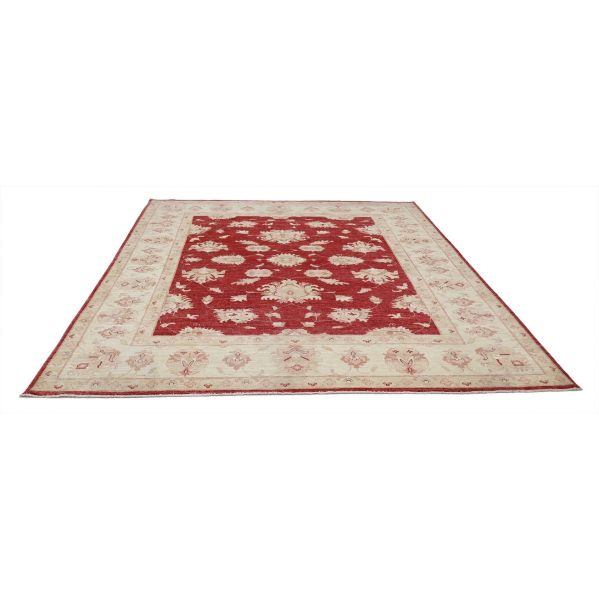 Ziegler 8x10 Handmade Double Knotted Washable Wool Rug - Colorful