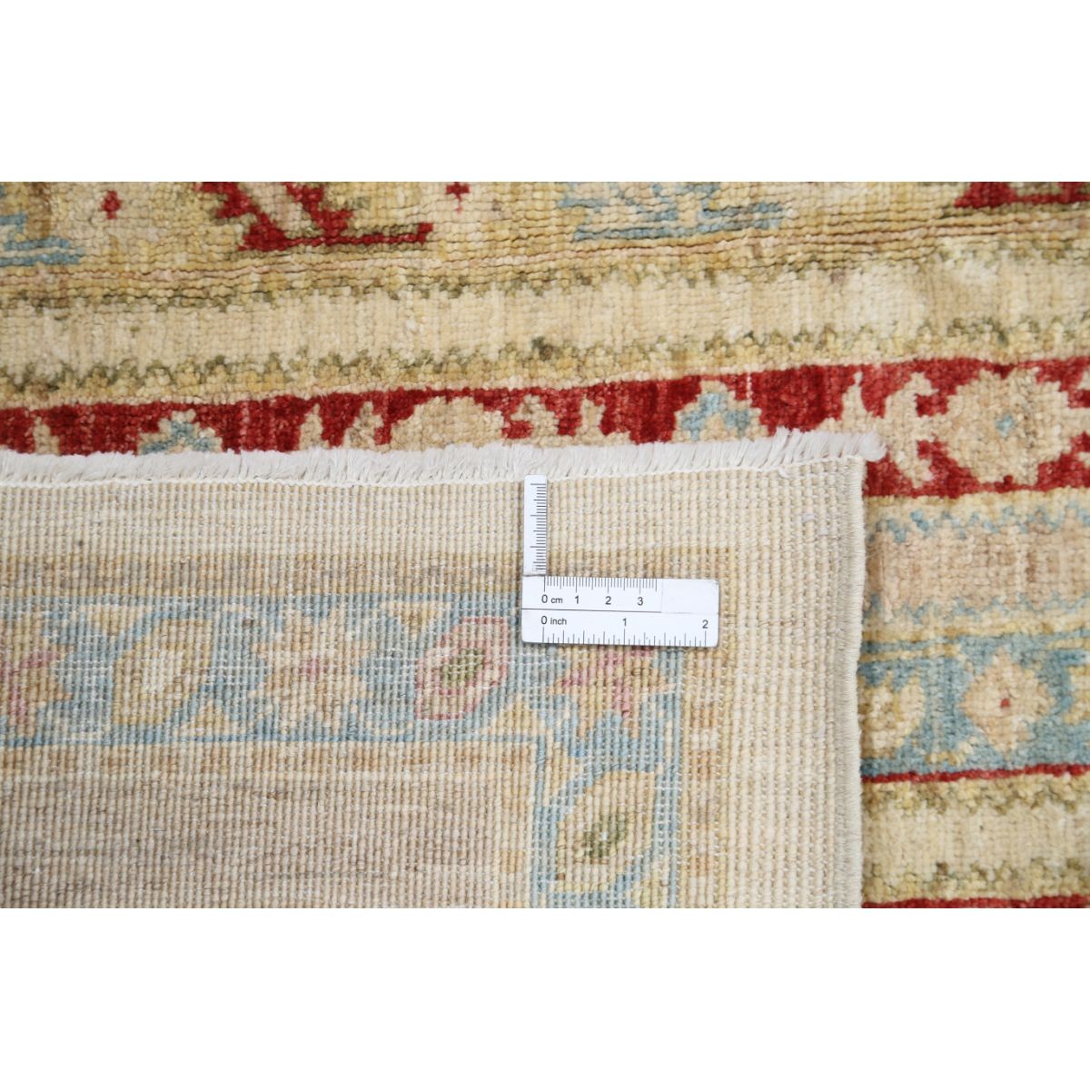 Shaal 7x10 Handmade Double Knotted Washable Wool Rug - Colorful