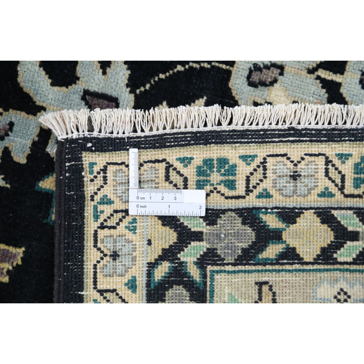 Agra 8x10 Handmade Double Knotted Washable Wool Rug - Colorful