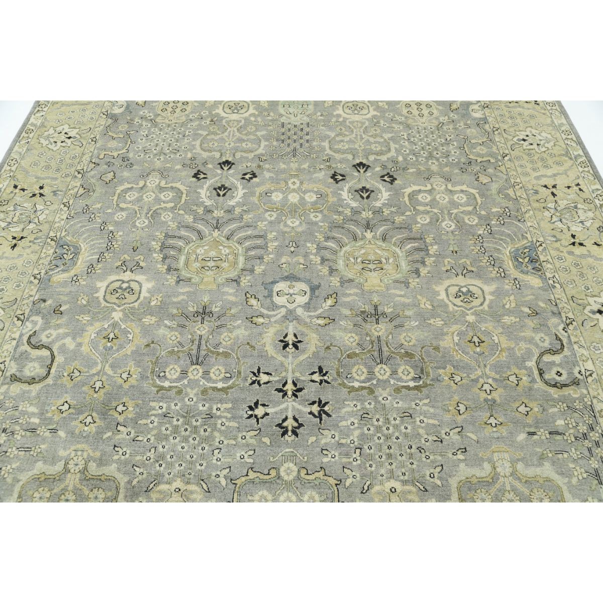 Ziegler 8x10 Handmade Double Knotted Washable Wool Rug - Colorful