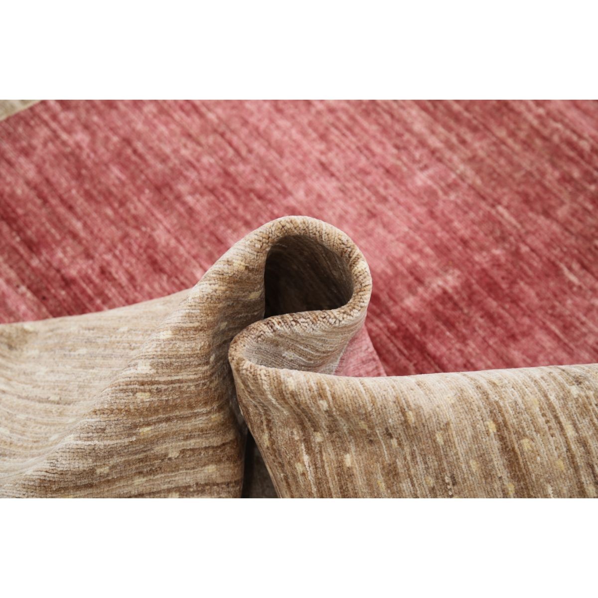 Modcar 6x9 Handmade Double Knotted Washable Wool Rug - Colorful