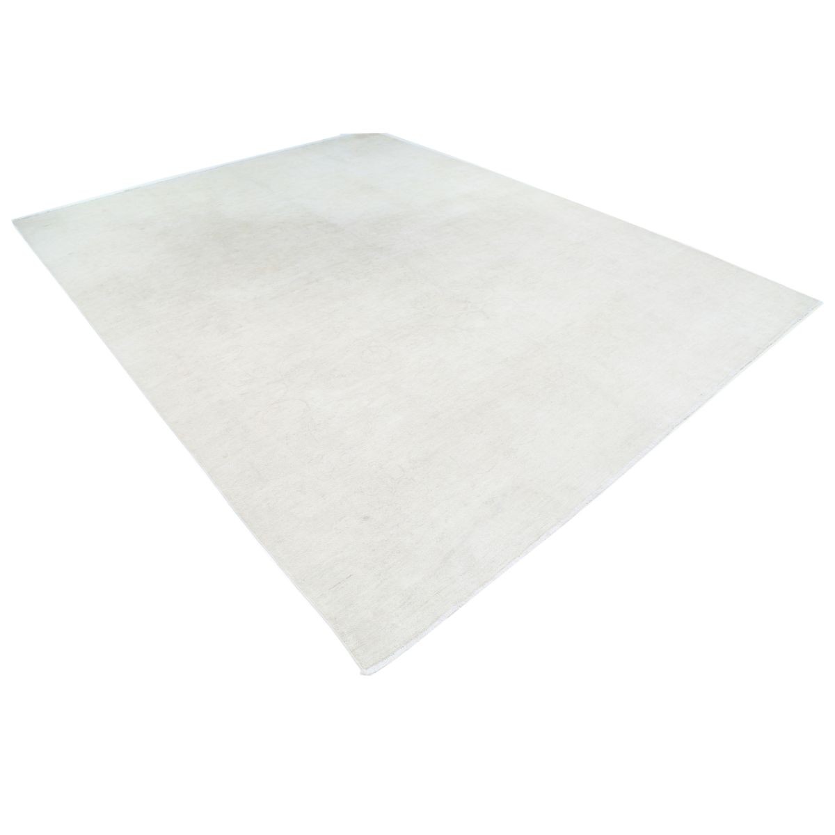 Serenity 9x11 Handmade Double Knotted Washable Wool Rug - Soft Hues