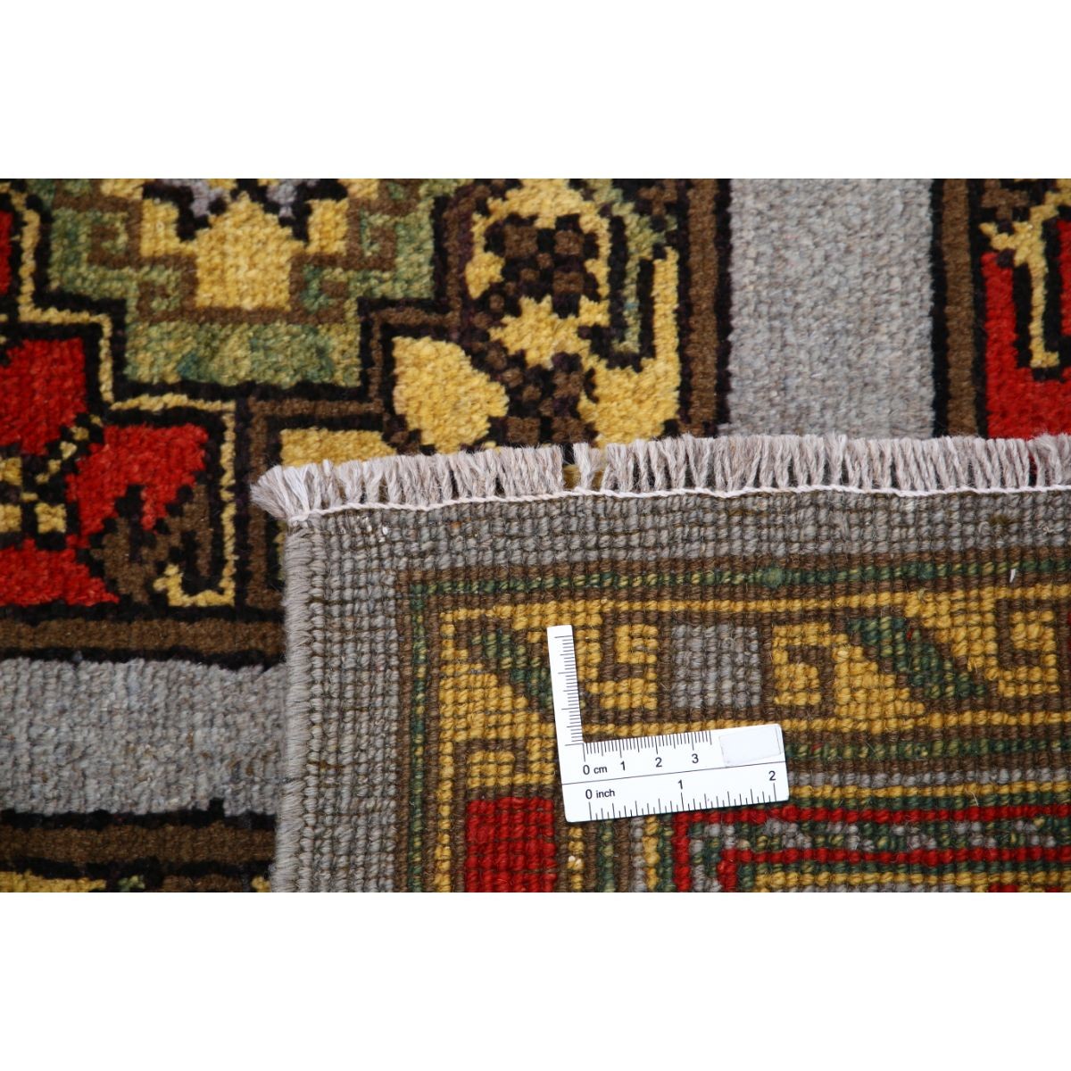 Revival 7x10 Handmade Double Knotted Washable Wool Rug - Colorful