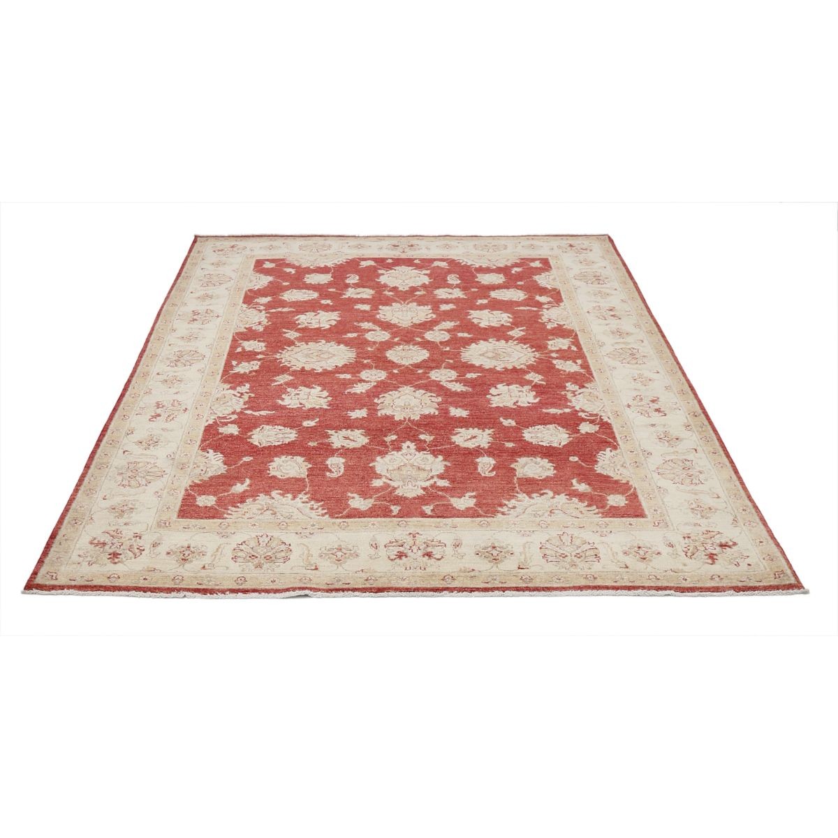 Ziegler 6x8 Handmade Double Knotted Washable Wool Rug - Colorful