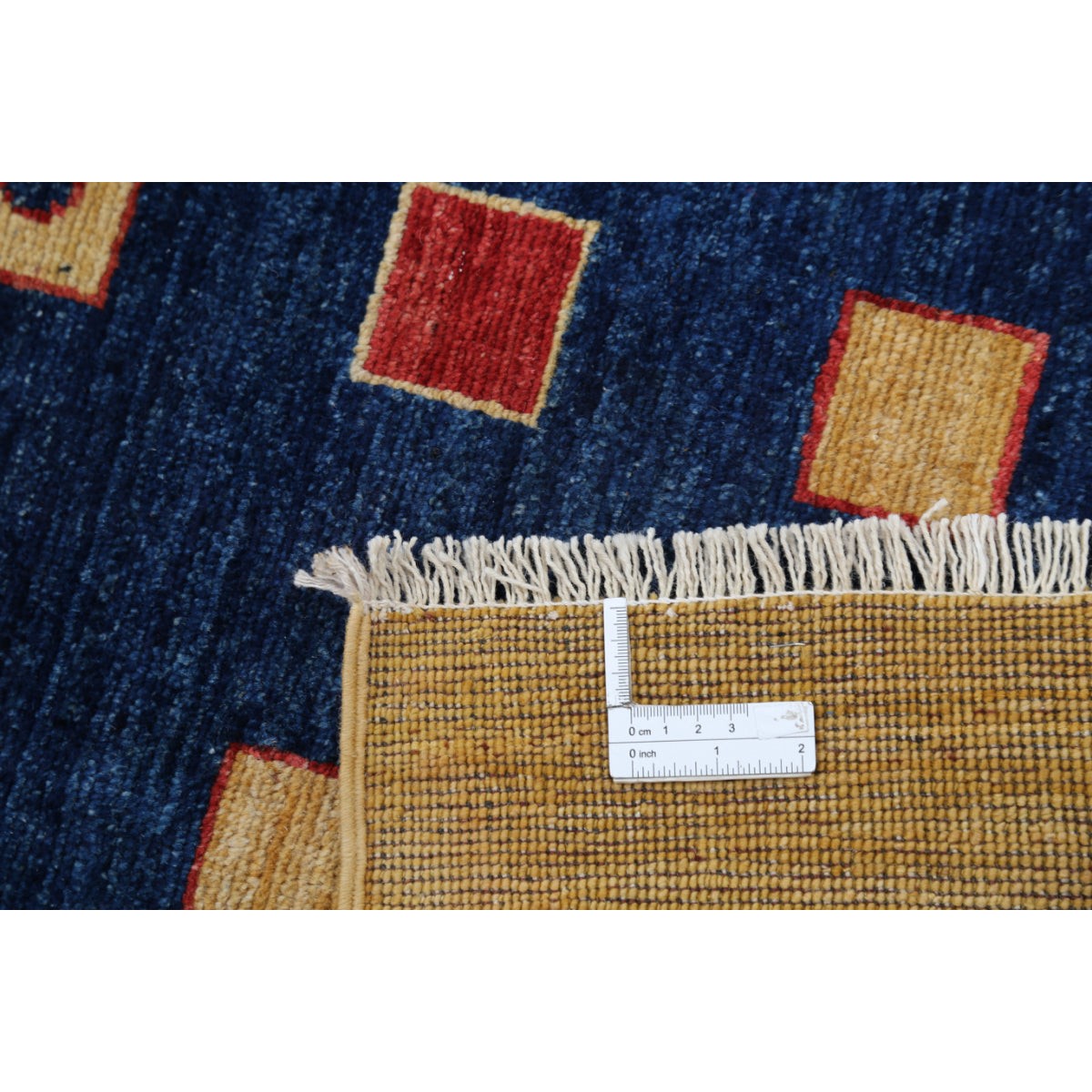 Modcar 8x9 Handmade Double Knotted Washable Wool Rug - Colorful