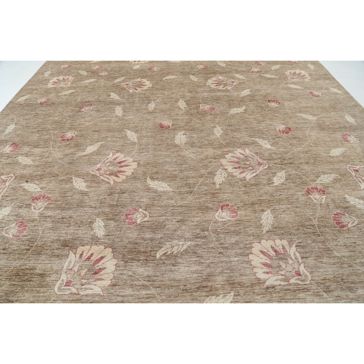 Modcar 12x17 Handmade Double Knotted Washable Wool Rug - Colorful