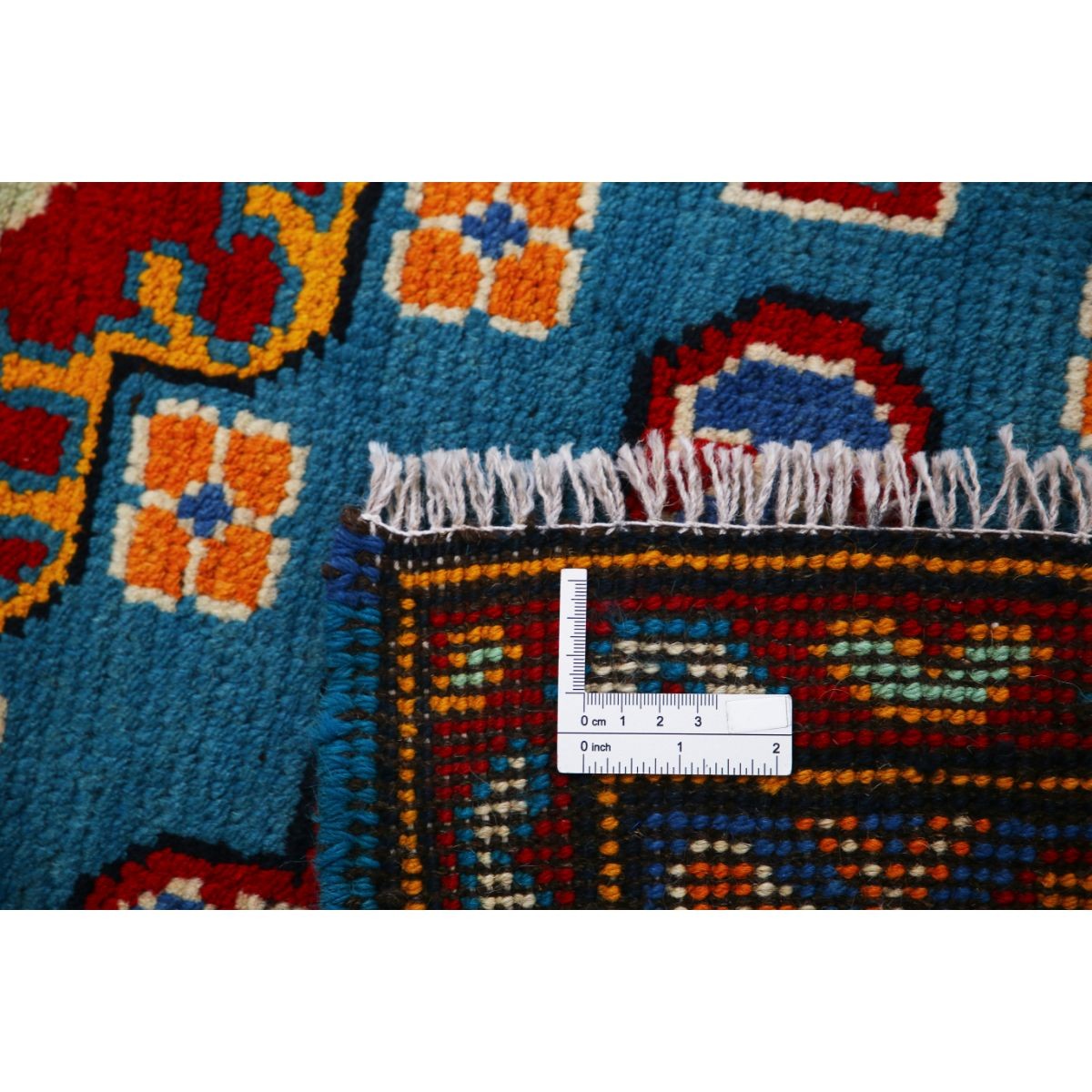 Revival 5x7 Handmade Double Knotted Washable Wool Rug - Colorful