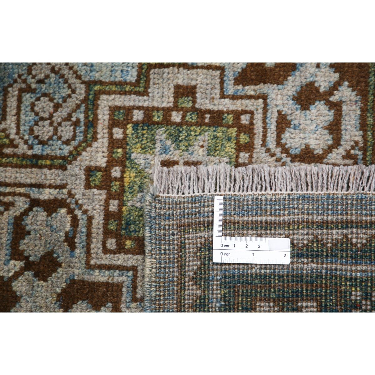 Revival 3x5 Handmade Double Knotted Washable Wool Rug - Colorful