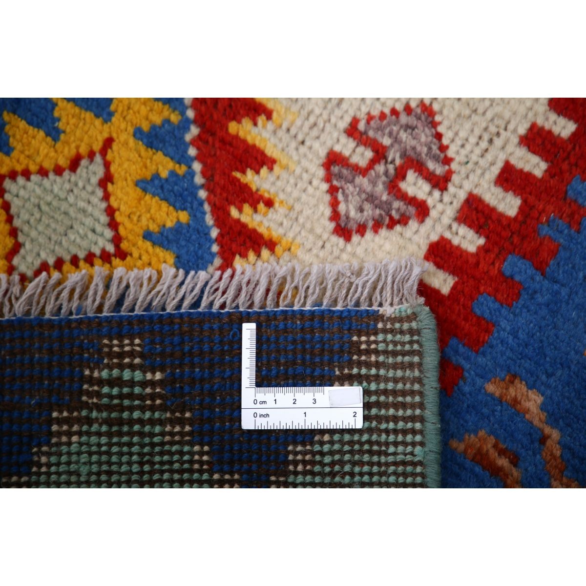 Revival 3x5 Handmade Double Knotted Washable Wool Rug - Colorful