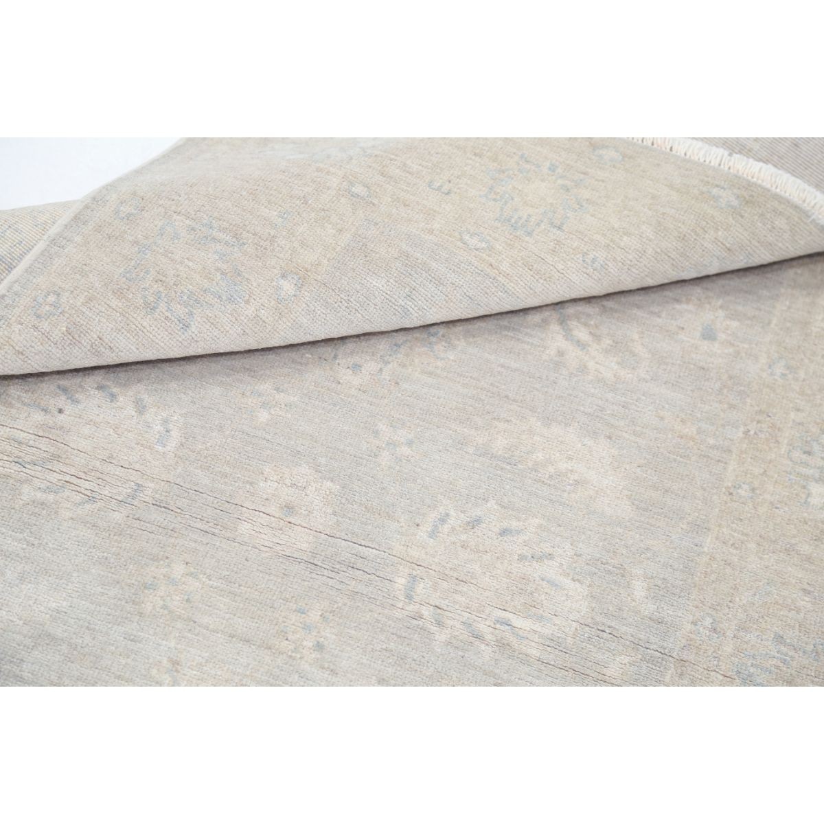 Serenity 3x5 Handmade Double Knotted Washable Wool Rug - Soft Hues