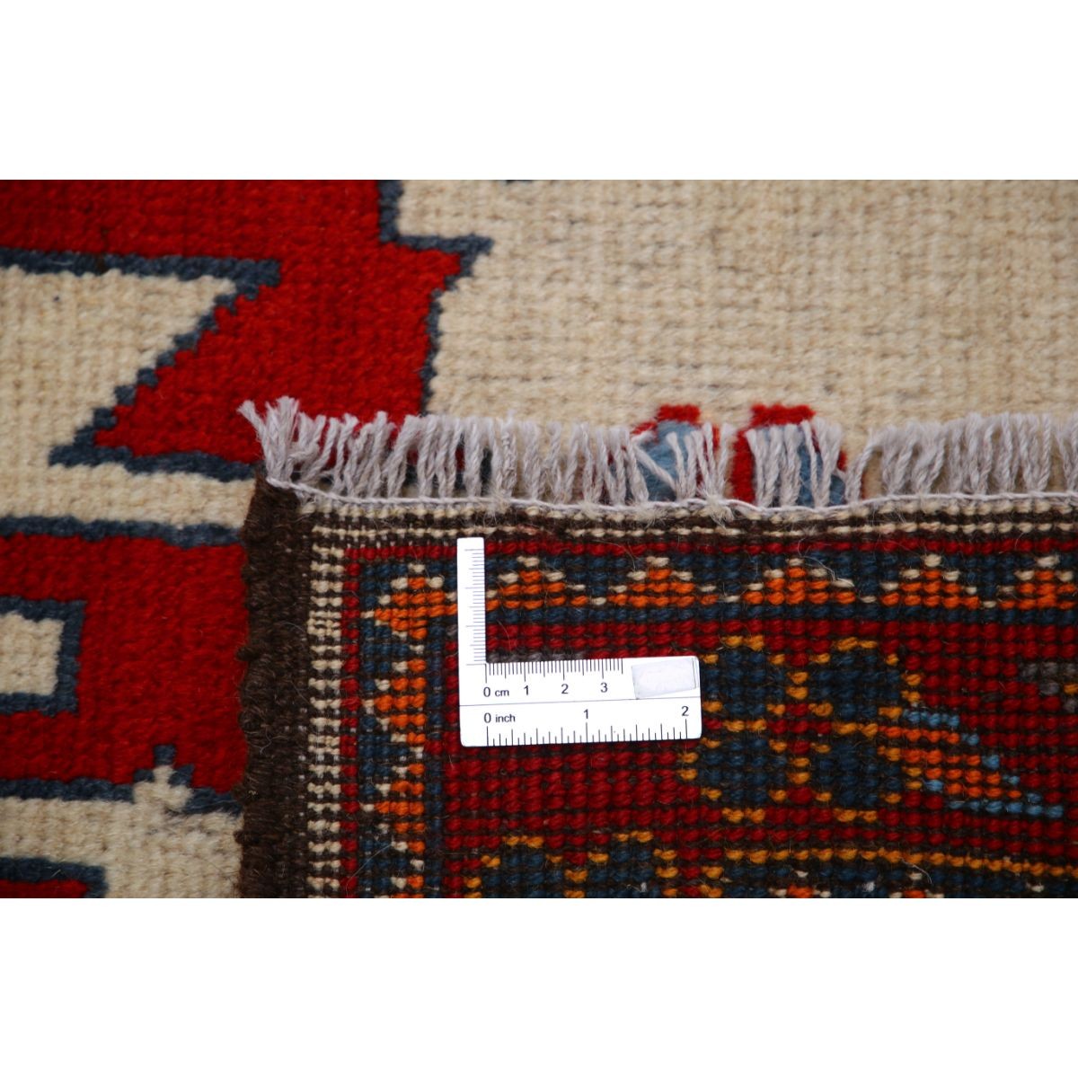Revival 6x7 Handmade Double Knotted Washable Wool Rug - Colorful