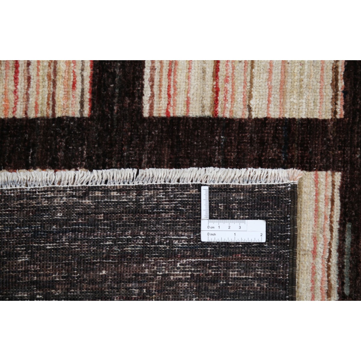 Modcar 7x8 Handmade Double Knotted Washable Wool Rug - Colorful
