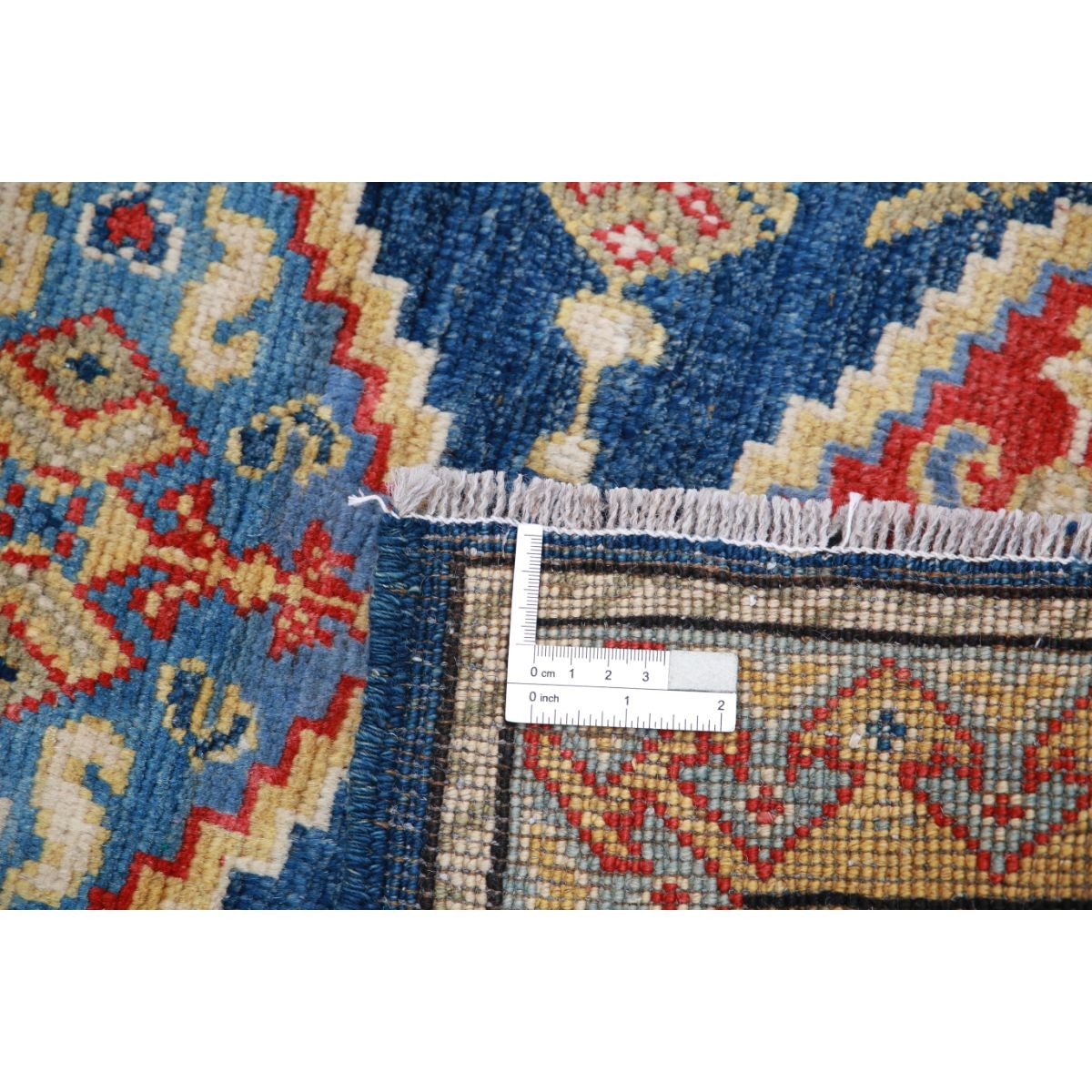 Revival 2x3 Handmade Double Knotted Washable Wool Rug - Colorful