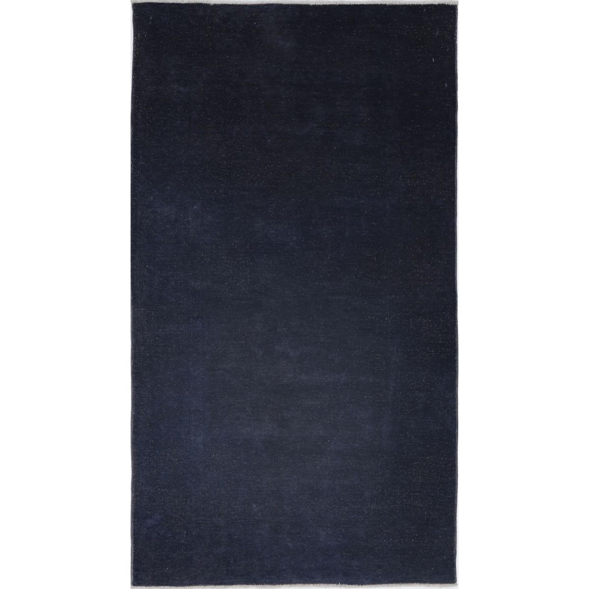 Overdye 3x6 Handmade Double Knotted Washable Wool Rug - Monochormatic