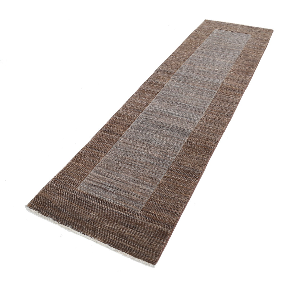 Modcar 3x10 Handmade Double Knotted Washable Wool Runner - Colorful