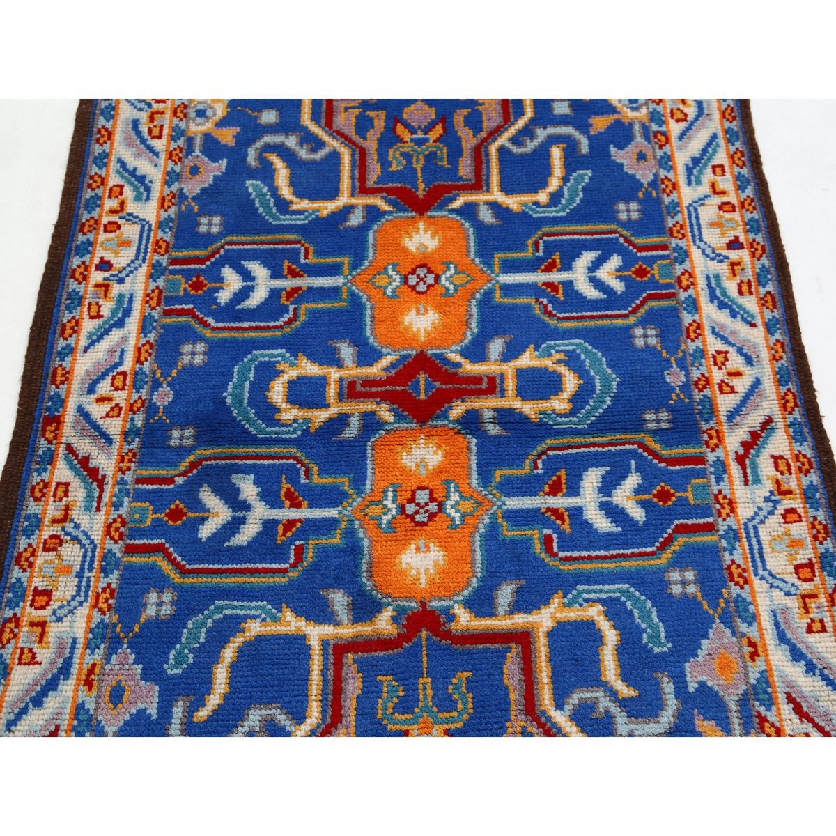 Revival 3x5 Handmade Double Knotted Washable Wool Rug - Colorful