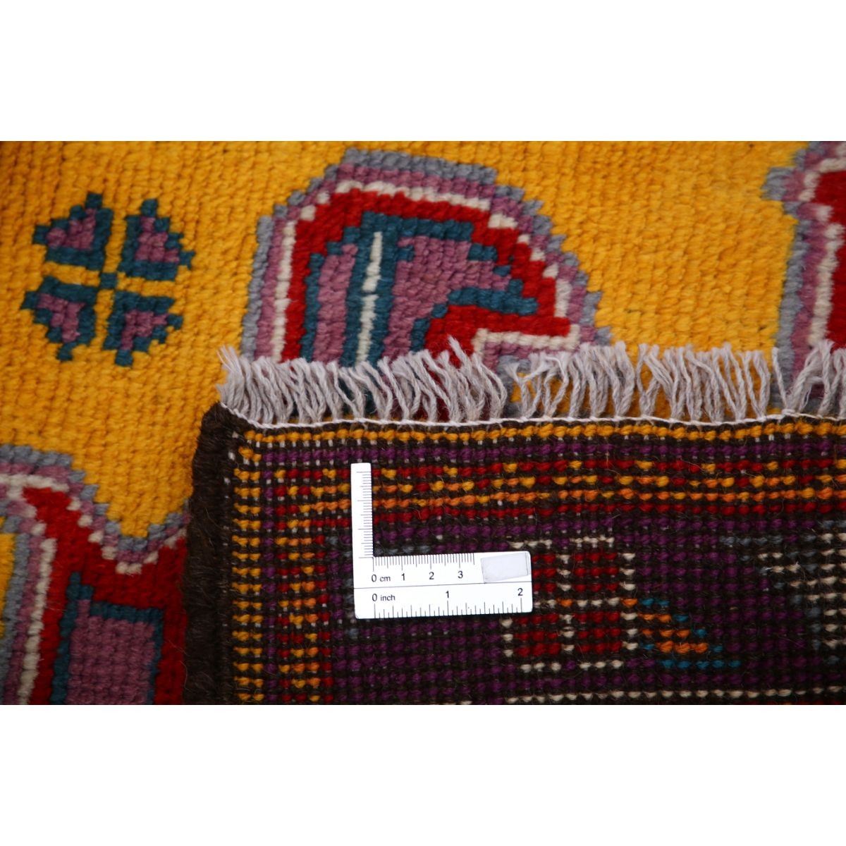 Revival 5x7 Handmade Double Knotted Washable Wool Rug - Colorful
