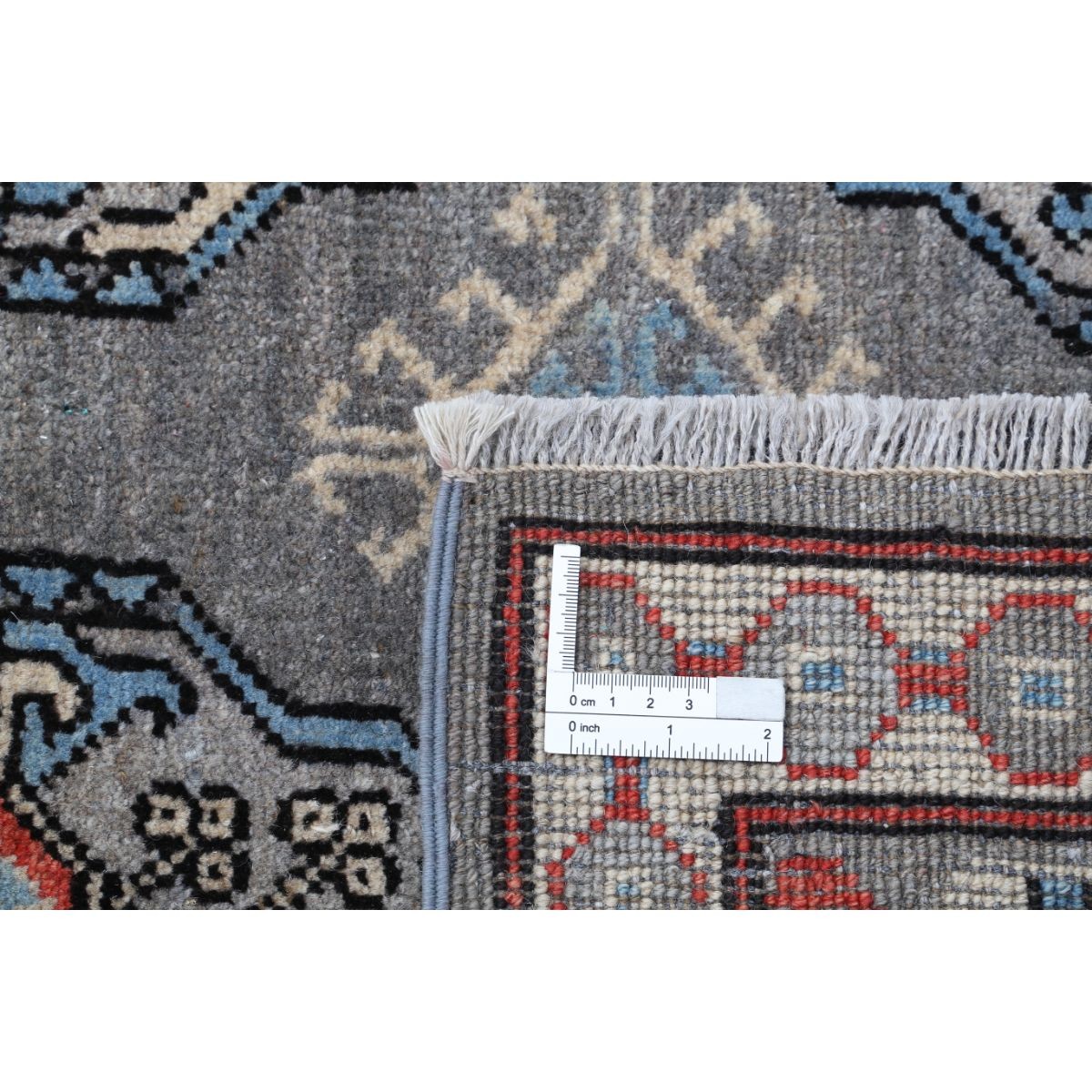 Revival 9x13 Handmade Double Knotted Washable Wool Rug - Colorful