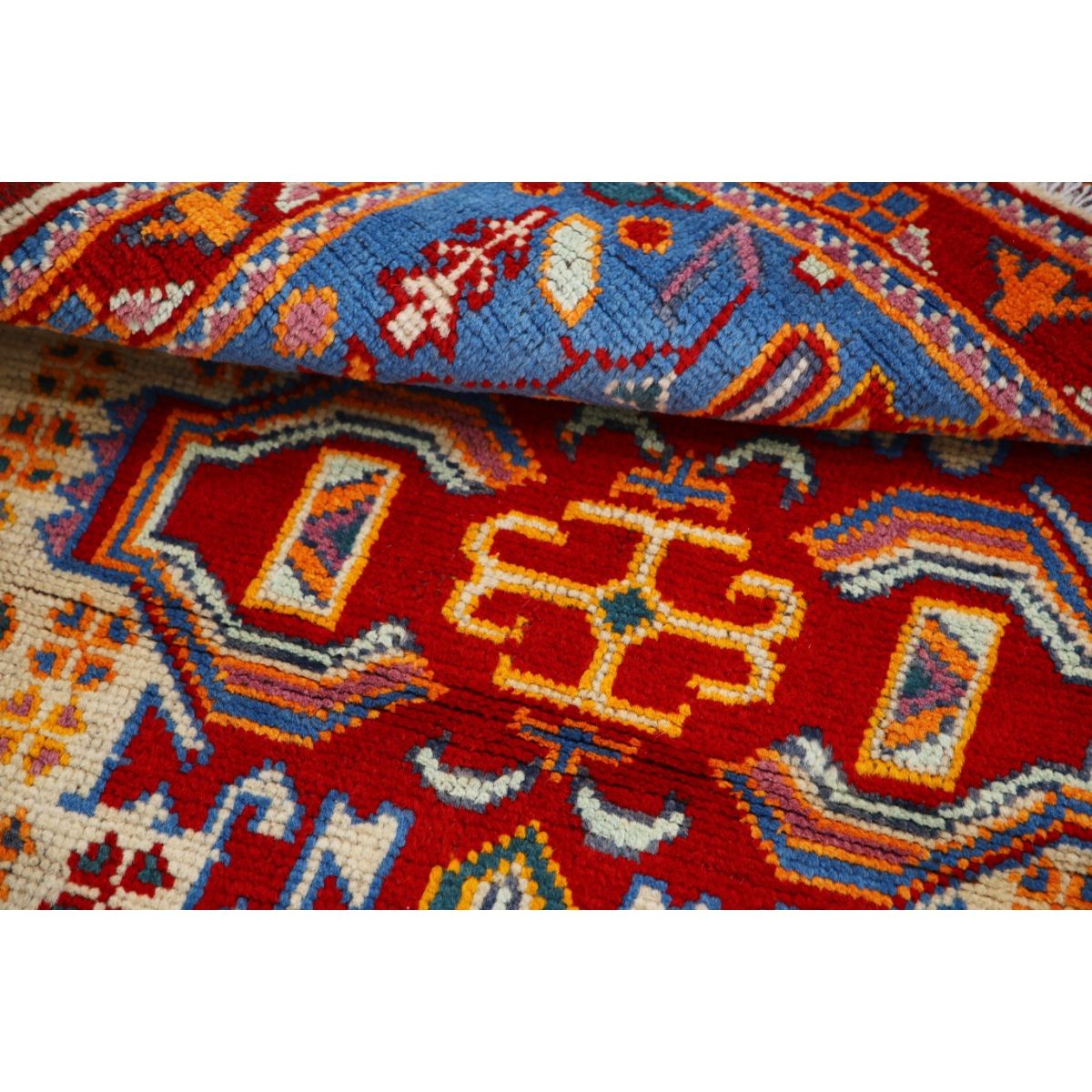Revival 3x5 Handmade Double Knotted Washable Wool Rug - Colorful