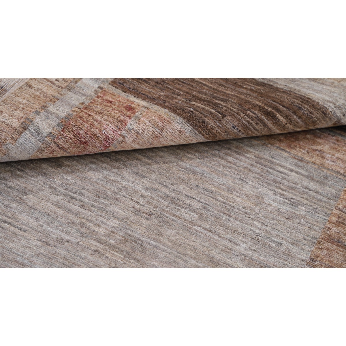 Modcar 4x6 Handmade Double Knotted Washable Wool Rug - Colorful
