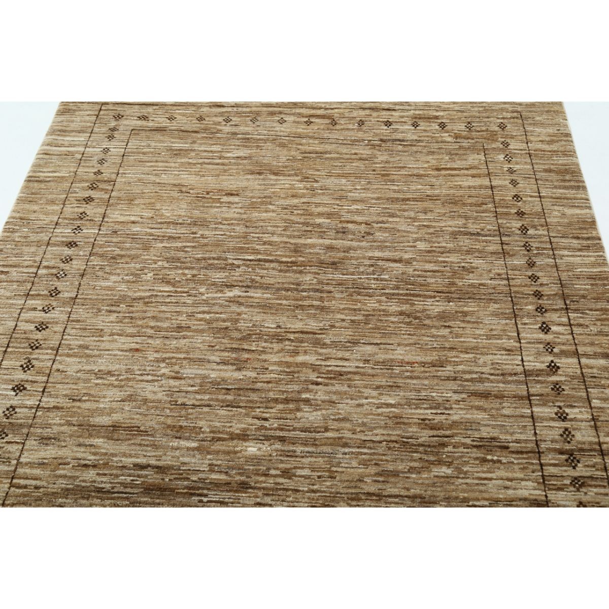 Modcar 5x7 Handmade Double Knotted Washable Wool Rug - Colorful