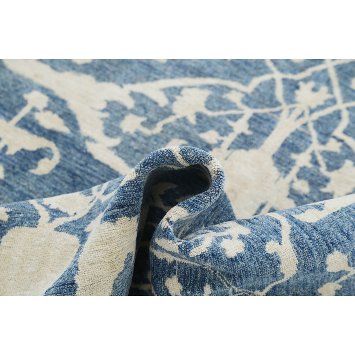 Artemix 5x9 Handmade Double Knotted Washable Wool Rug - Soft Hues