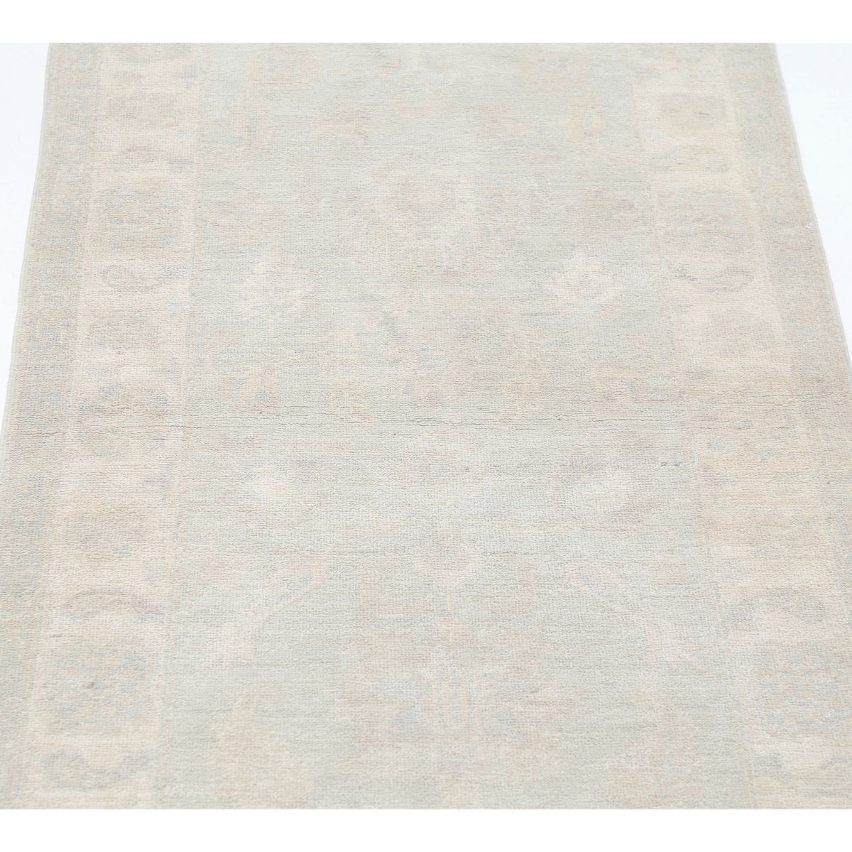 Serenity 3x8 Handmade Double Knotted Washable Wool Runner - Soft Hues