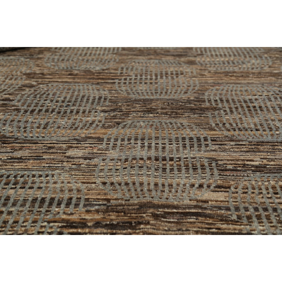 Modcar 7x8 Handmade Double Knotted Washable Wool Rug - Colorful